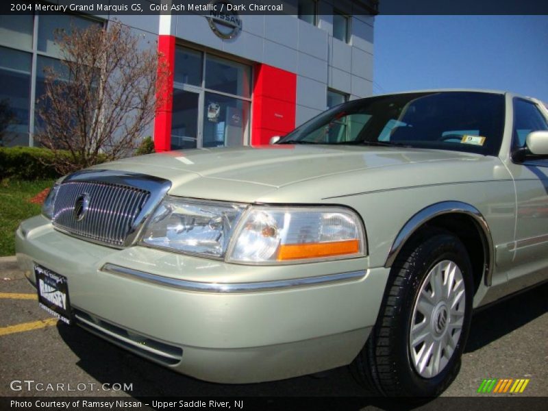 Gold Ash Metallic / Dark Charcoal 2004 Mercury Grand Marquis GS