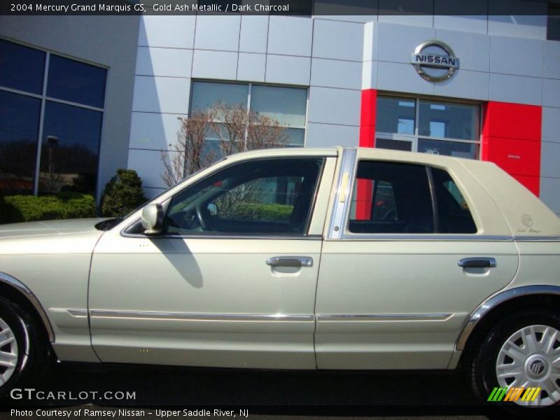 Gold Ash Metallic / Dark Charcoal 2004 Mercury Grand Marquis GS