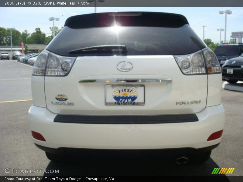 Crystal White Pearl / Ivory 2006 Lexus RX 330