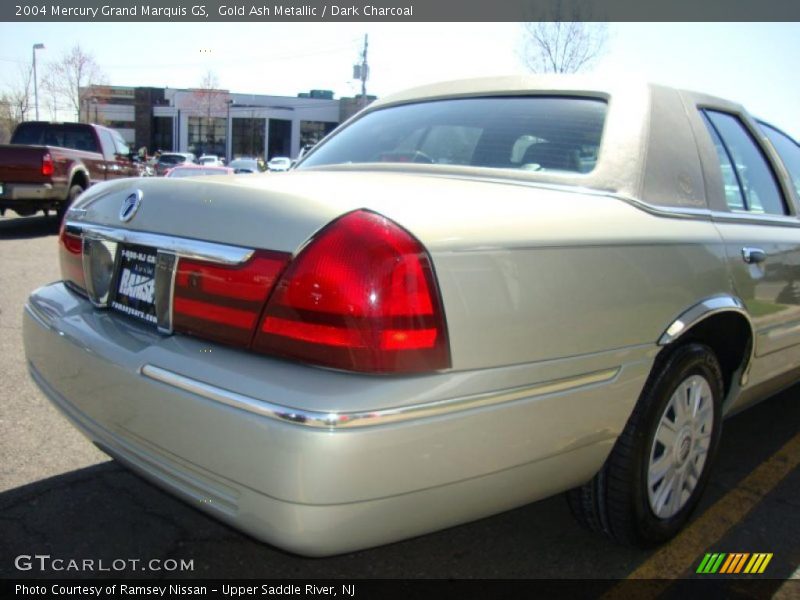 Gold Ash Metallic / Dark Charcoal 2004 Mercury Grand Marquis GS