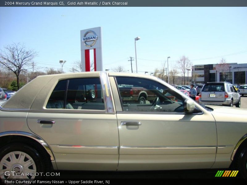 Gold Ash Metallic / Dark Charcoal 2004 Mercury Grand Marquis GS