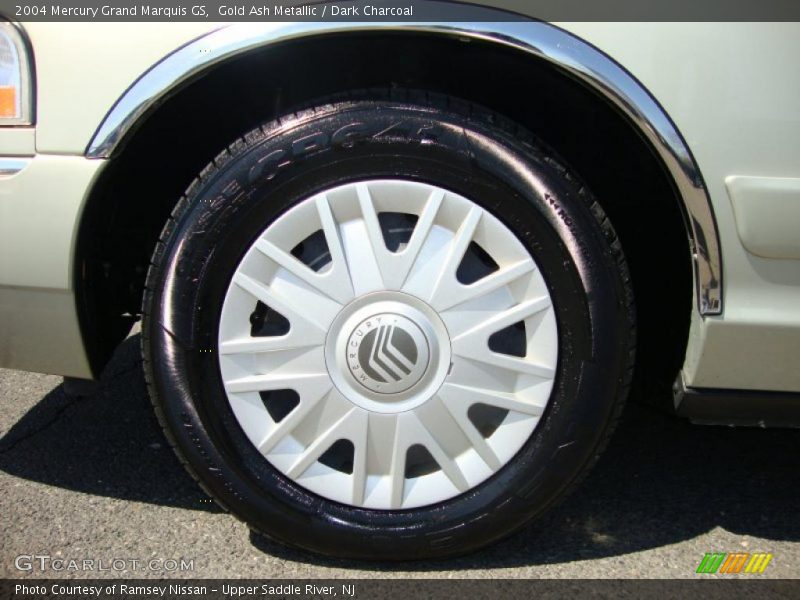 Gold Ash Metallic / Dark Charcoal 2004 Mercury Grand Marquis GS