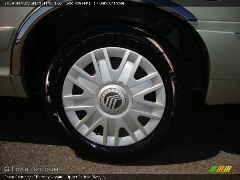 Gold Ash Metallic / Dark Charcoal 2004 Mercury Grand Marquis GS