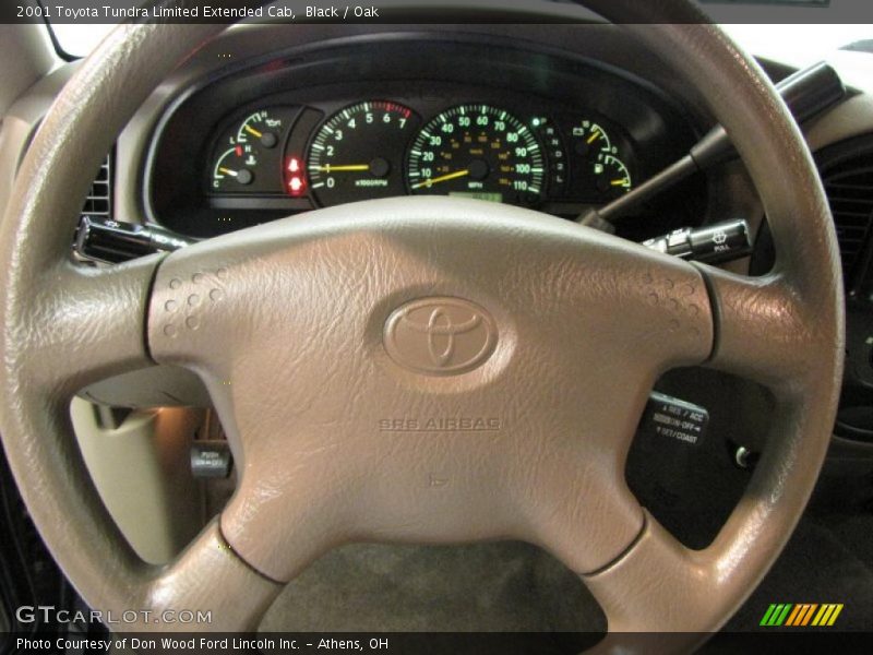 Black / Oak 2001 Toyota Tundra Limited Extended Cab