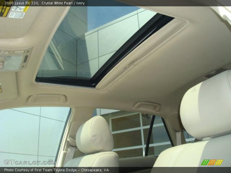 Crystal White Pearl / Ivory 2006 Lexus RX 330