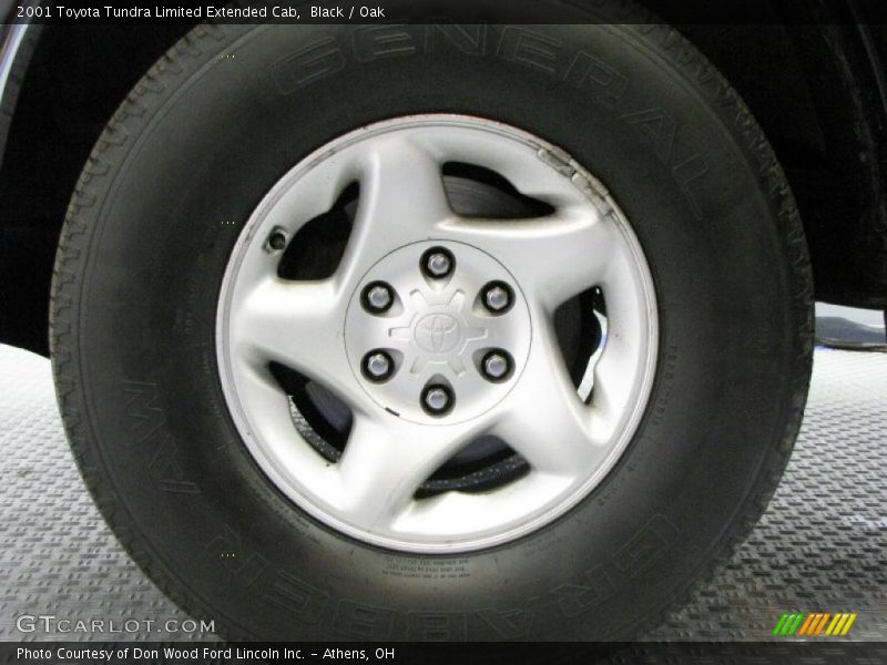 Black / Oak 2001 Toyota Tundra Limited Extended Cab