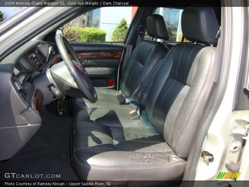 Gold Ash Metallic / Dark Charcoal 2004 Mercury Grand Marquis GS