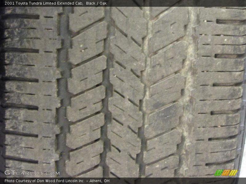 Black / Oak 2001 Toyota Tundra Limited Extended Cab