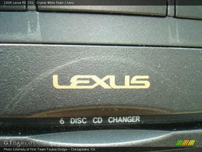 Crystal White Pearl / Ivory 2006 Lexus RX 330