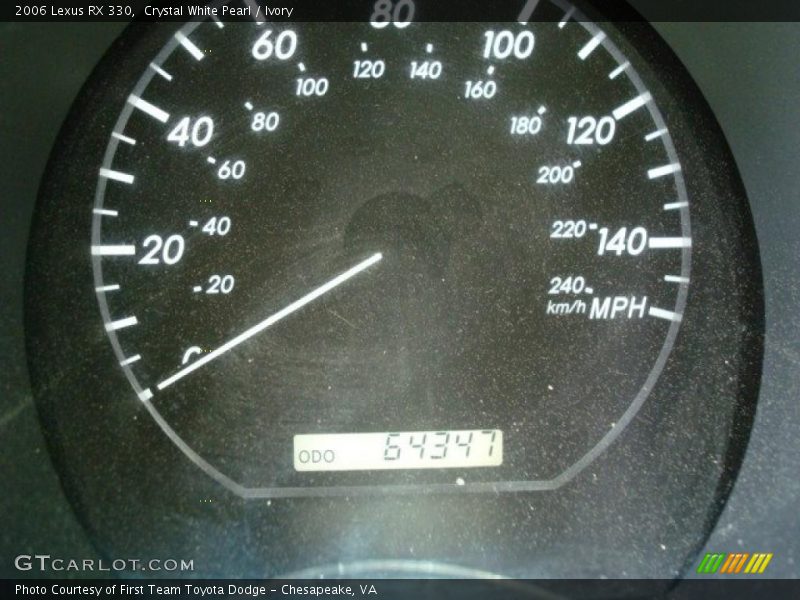 Crystal White Pearl / Ivory 2006 Lexus RX 330