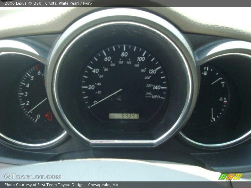 Crystal White Pearl / Ivory 2006 Lexus RX 330