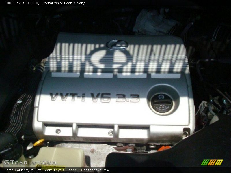 Crystal White Pearl / Ivory 2006 Lexus RX 330