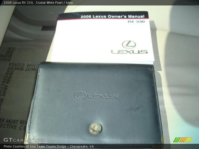 Crystal White Pearl / Ivory 2006 Lexus RX 330