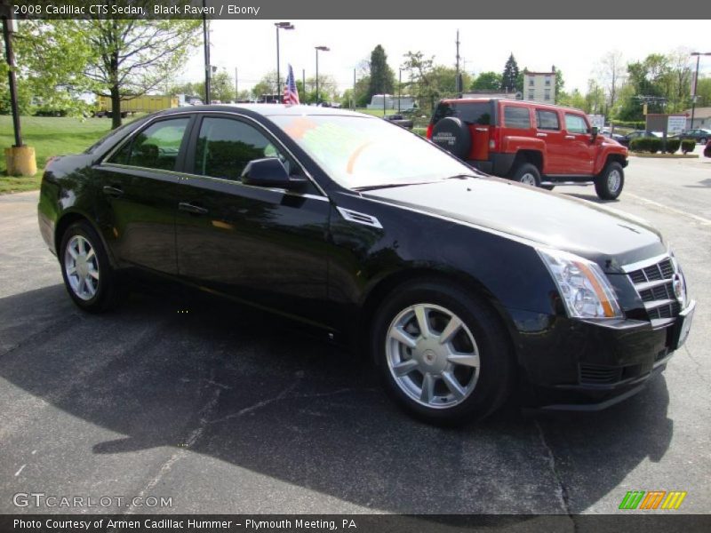 Black Raven / Ebony 2008 Cadillac CTS Sedan