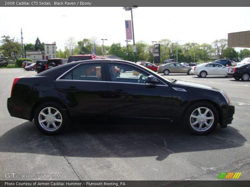 Black Raven / Ebony 2008 Cadillac CTS Sedan