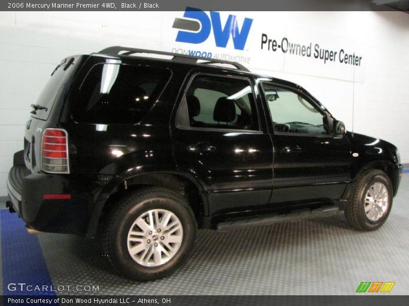 Black / Black 2006 Mercury Mariner Premier 4WD
