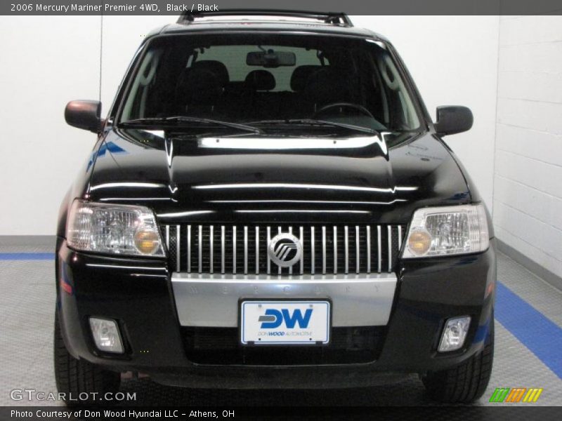 Black / Black 2006 Mercury Mariner Premier 4WD