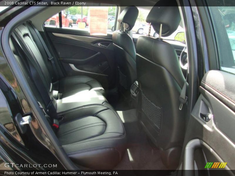 Black Raven / Ebony 2008 Cadillac CTS Sedan