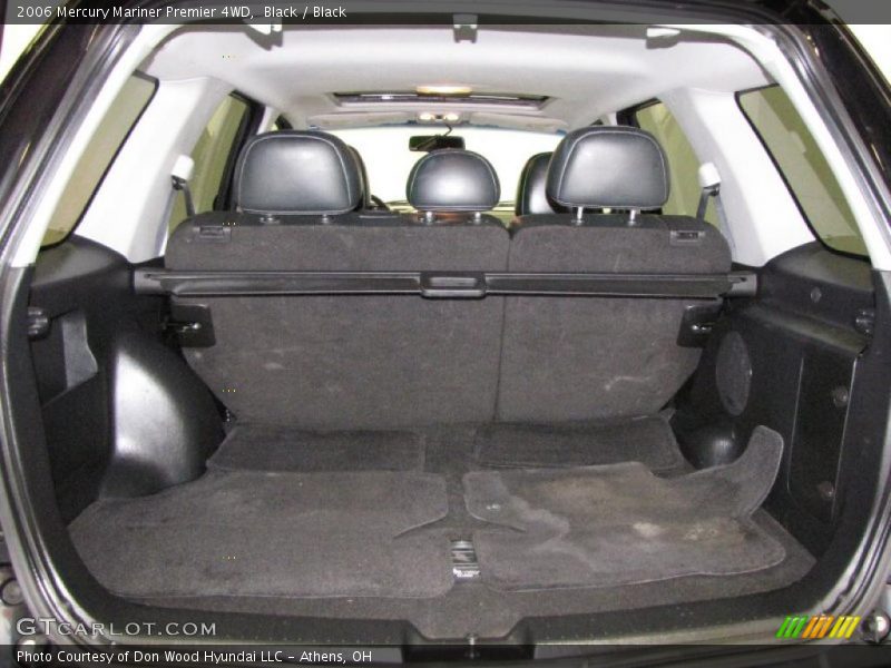 Black / Black 2006 Mercury Mariner Premier 4WD