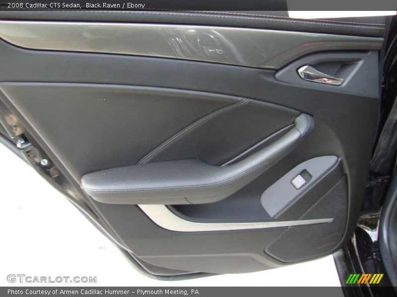Black Raven / Ebony 2008 Cadillac CTS Sedan