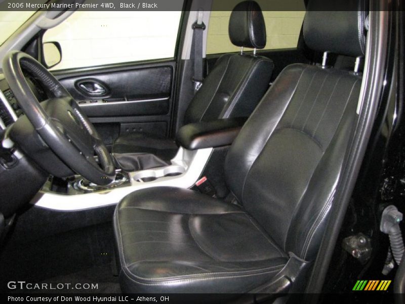 Black / Black 2006 Mercury Mariner Premier 4WD