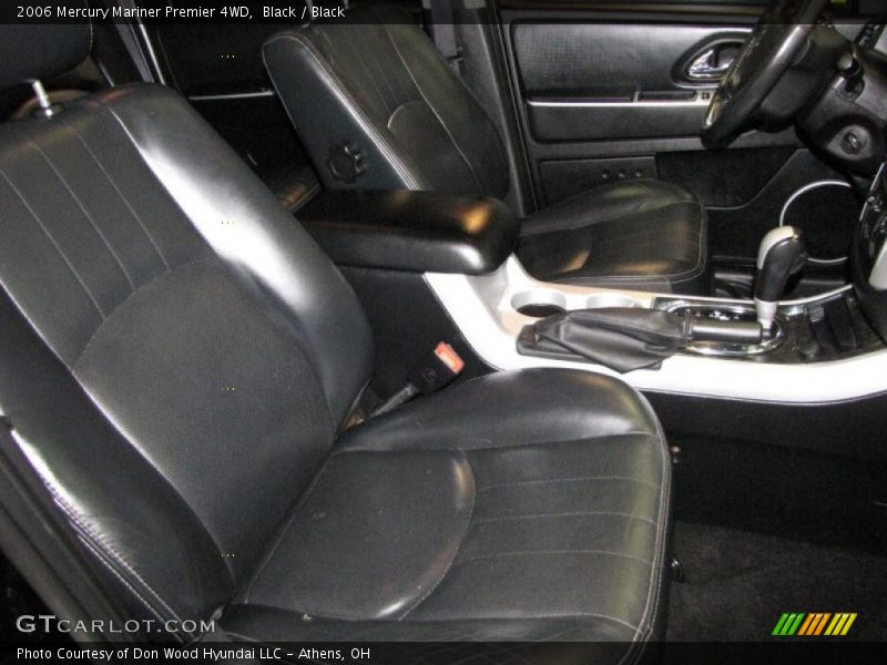 Black / Black 2006 Mercury Mariner Premier 4WD