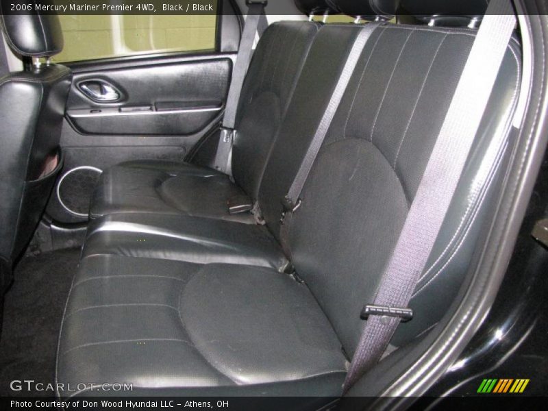 Black / Black 2006 Mercury Mariner Premier 4WD
