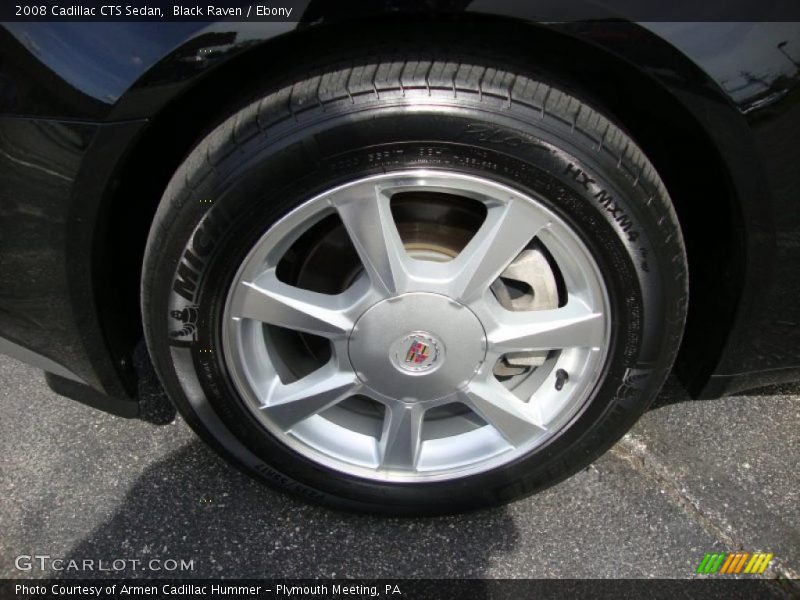 Black Raven / Ebony 2008 Cadillac CTS Sedan