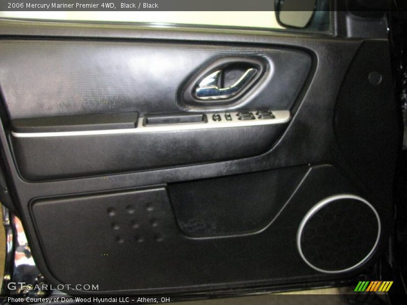 Black / Black 2006 Mercury Mariner Premier 4WD