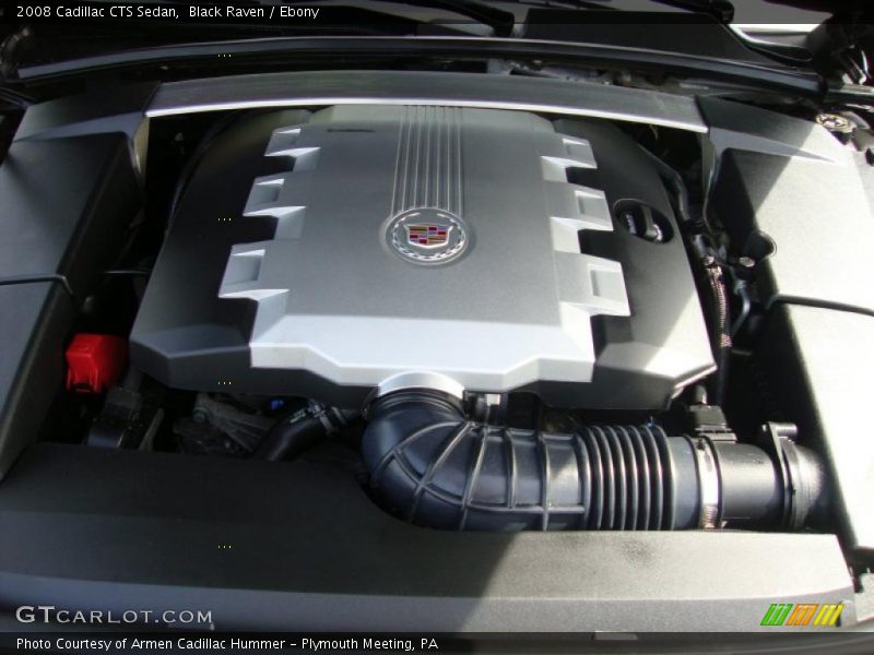 Black Raven / Ebony 2008 Cadillac CTS Sedan