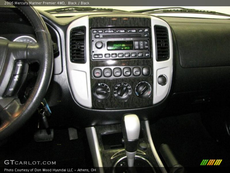 Black / Black 2006 Mercury Mariner Premier 4WD