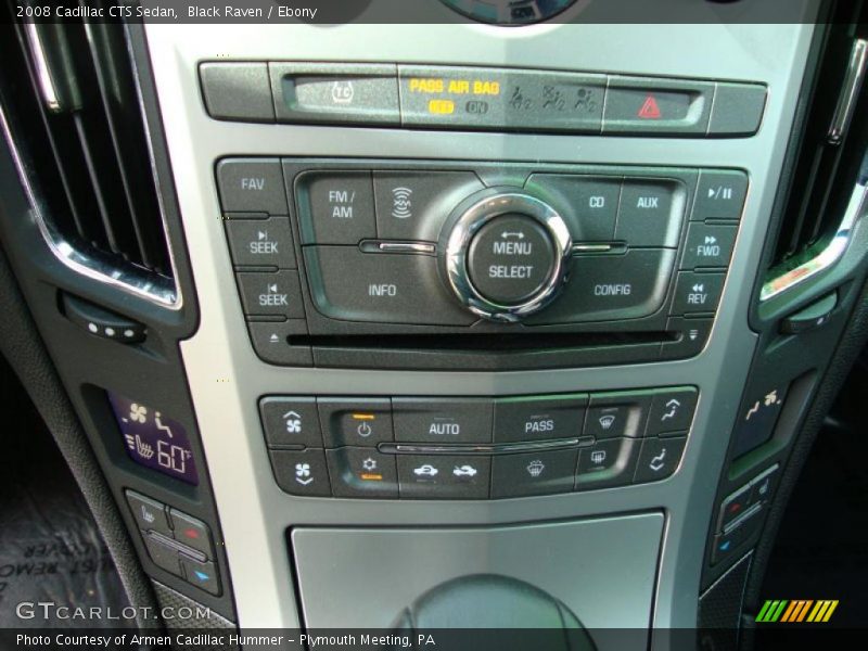 Black Raven / Ebony 2008 Cadillac CTS Sedan
