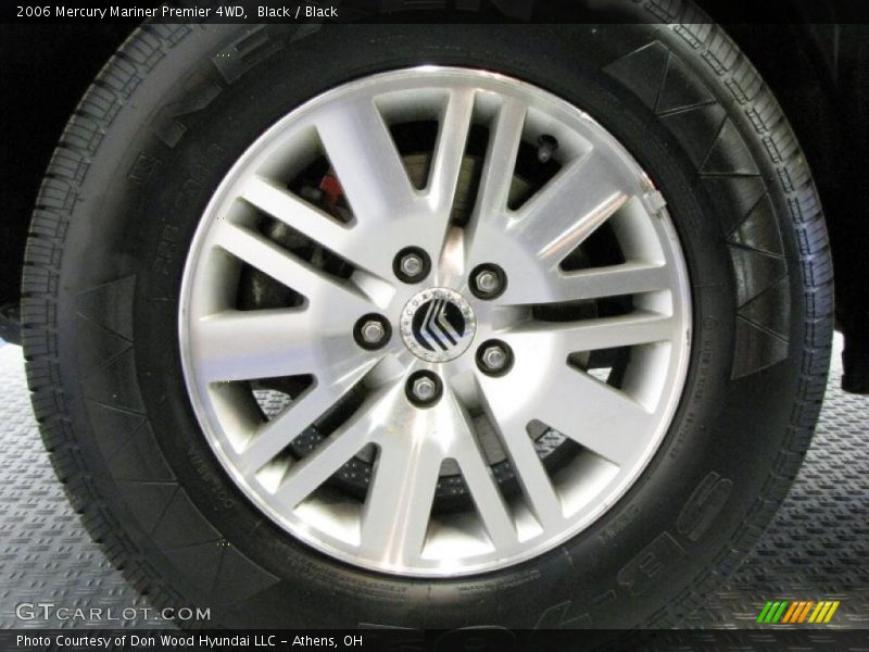 Black / Black 2006 Mercury Mariner Premier 4WD