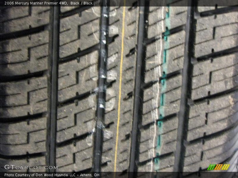 Black / Black 2006 Mercury Mariner Premier 4WD