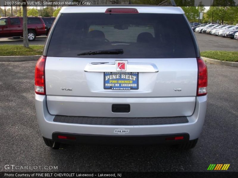 Silver Nickel Metallic / Gray 2007 Saturn VUE V6