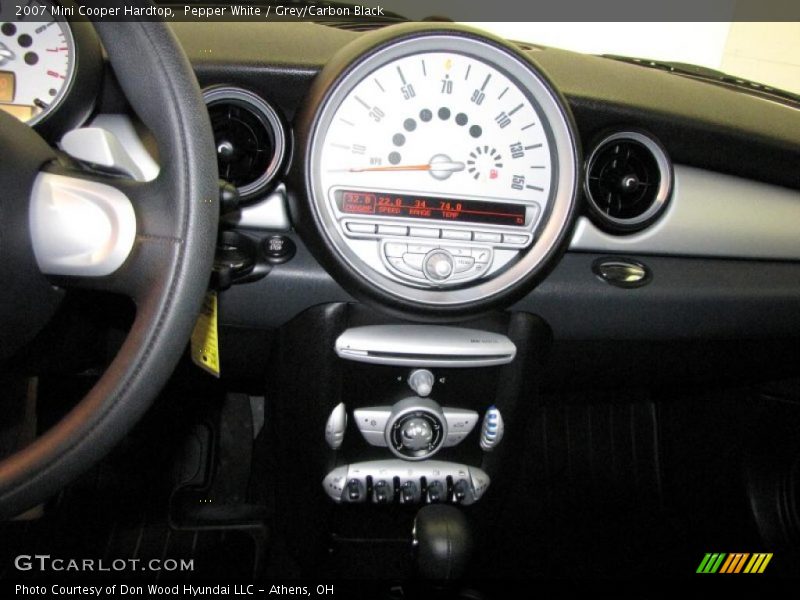 Pepper White / Grey/Carbon Black 2007 Mini Cooper Hardtop