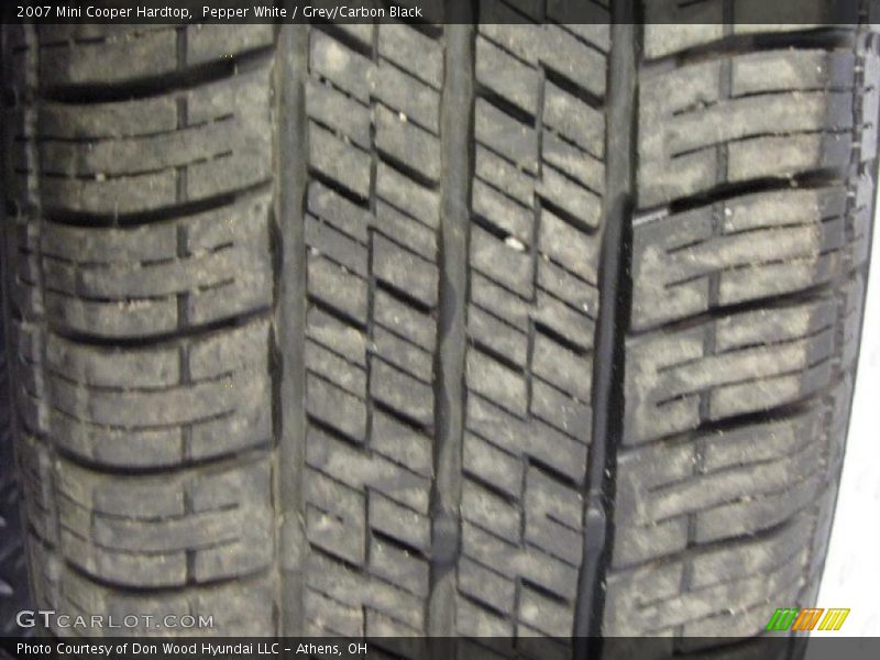 Pepper White / Grey/Carbon Black 2007 Mini Cooper Hardtop