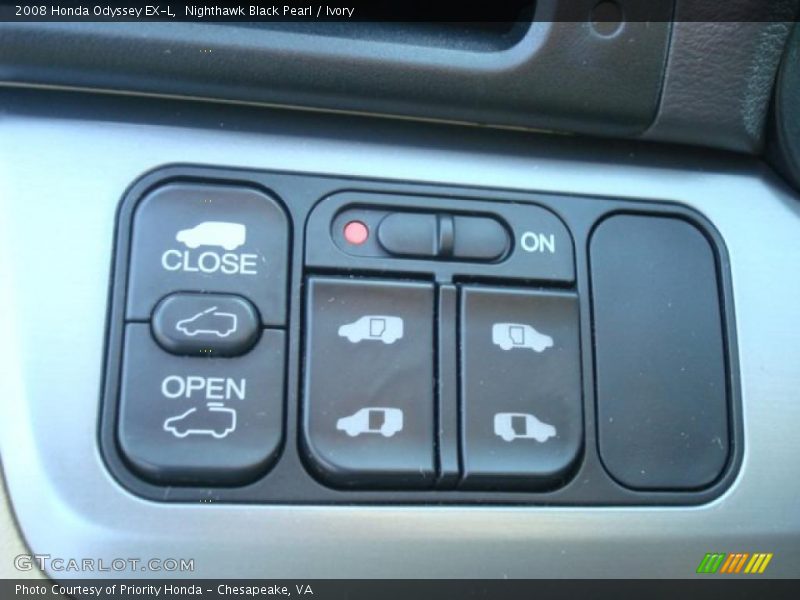Nighthawk Black Pearl / Ivory 2008 Honda Odyssey EX-L