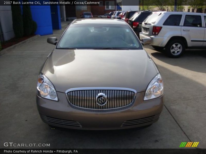 Sandstone Metallic / Cocoa/Cashmere 2007 Buick Lucerne CXL