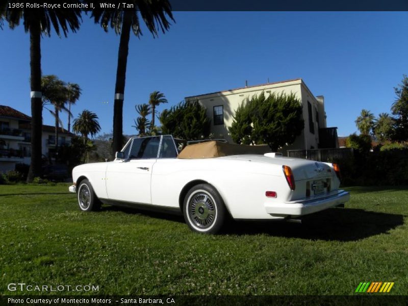 White / Tan 1986 Rolls-Royce Corniche II