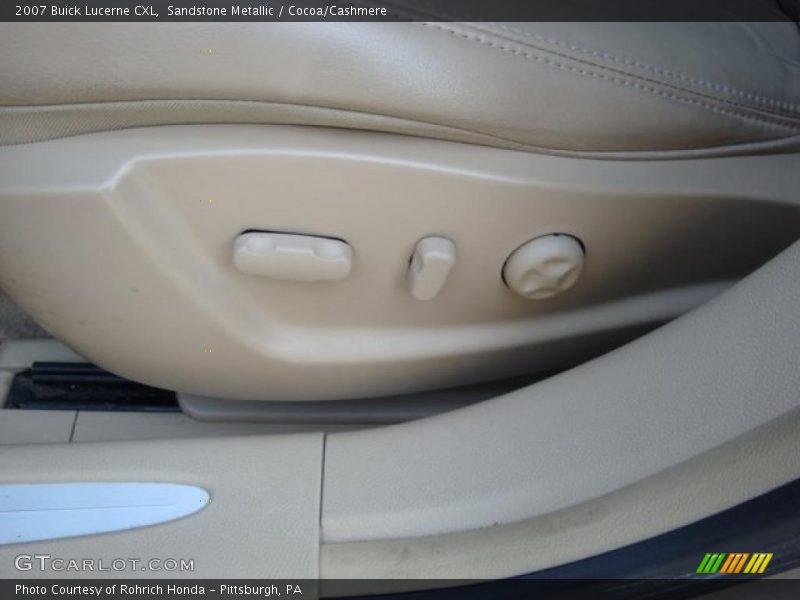 Sandstone Metallic / Cocoa/Cashmere 2007 Buick Lucerne CXL
