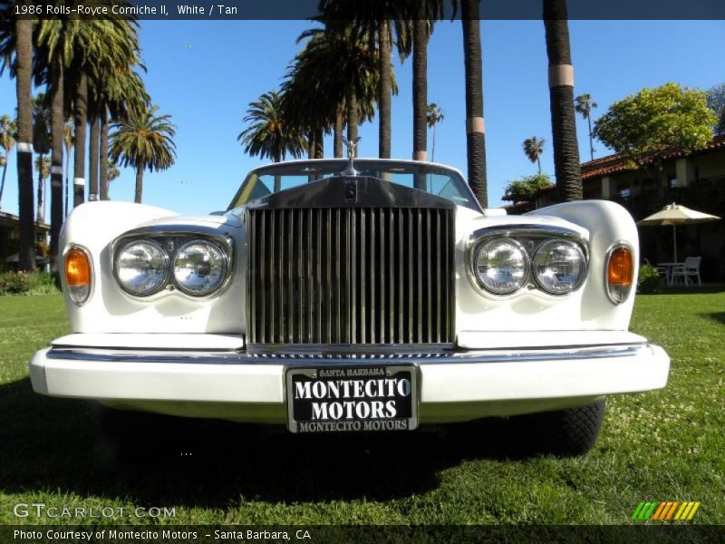 White / Tan 1986 Rolls-Royce Corniche II