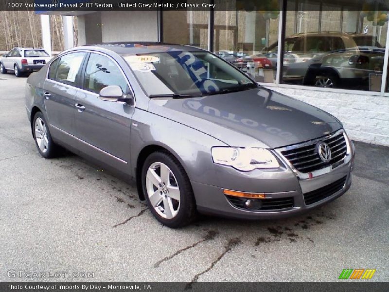 United Grey Metallic / Classic Grey 2007 Volkswagen Passat 2.0T Sedan