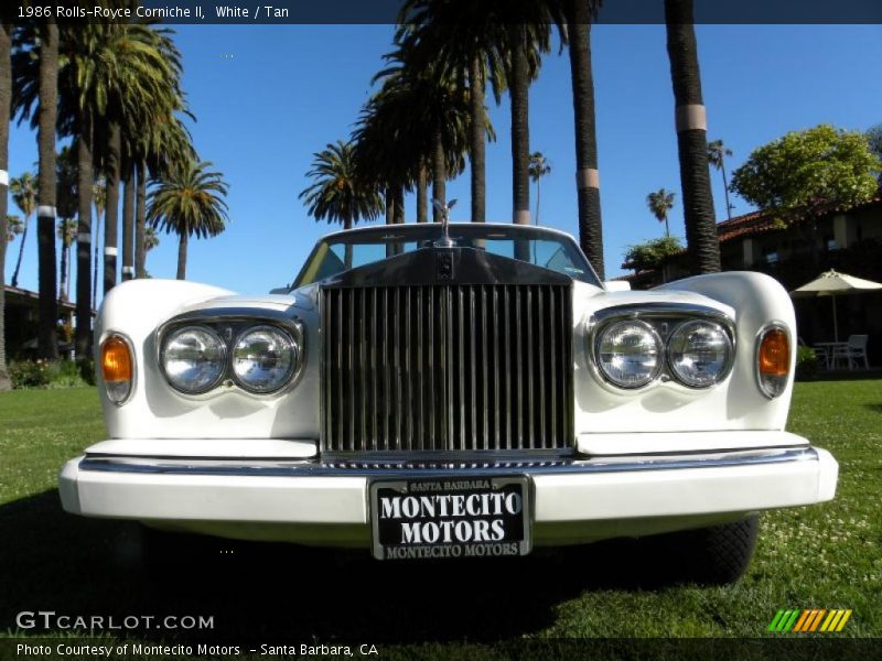White / Tan 1986 Rolls-Royce Corniche II