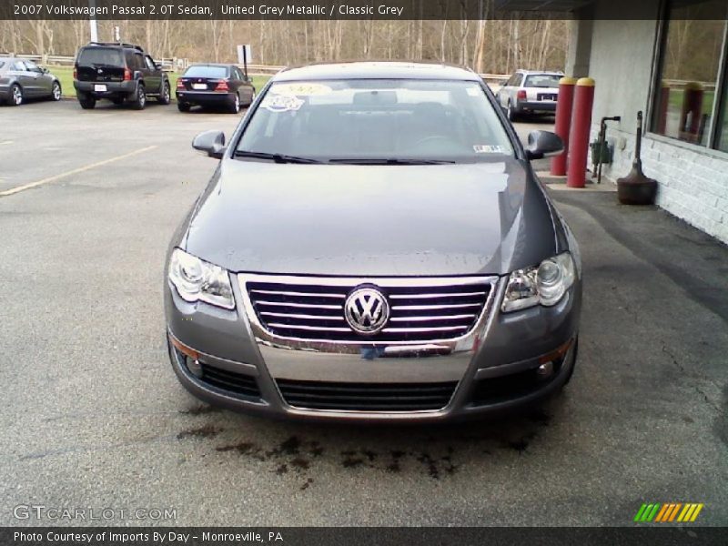 United Grey Metallic / Classic Grey 2007 Volkswagen Passat 2.0T Sedan