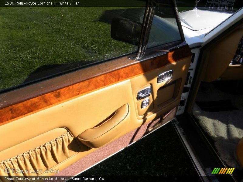 White / Tan 1986 Rolls-Royce Corniche II
