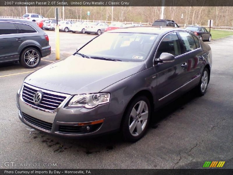 United Grey Metallic / Classic Grey 2007 Volkswagen Passat 2.0T Sedan