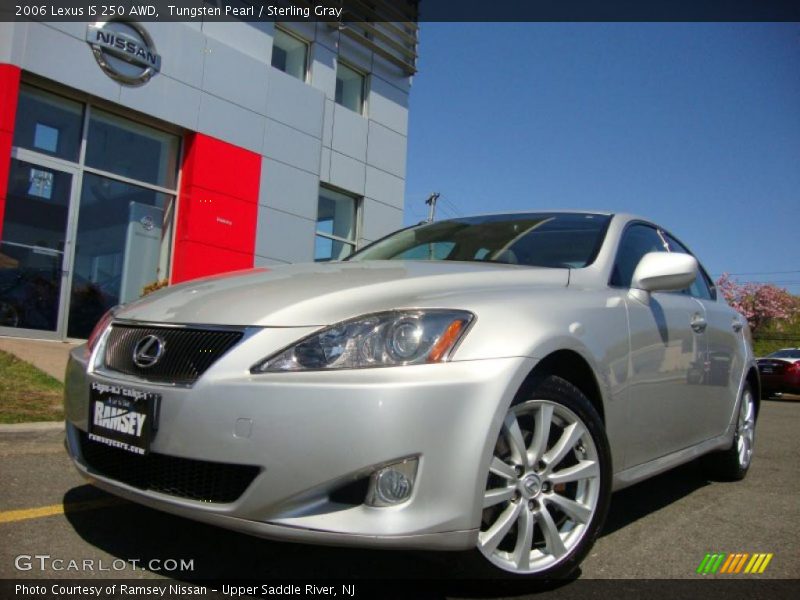 Tungsten Pearl / Sterling Gray 2006 Lexus IS 250 AWD