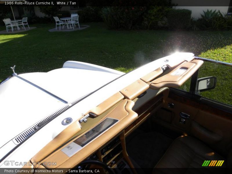 White / Tan 1986 Rolls-Royce Corniche II
