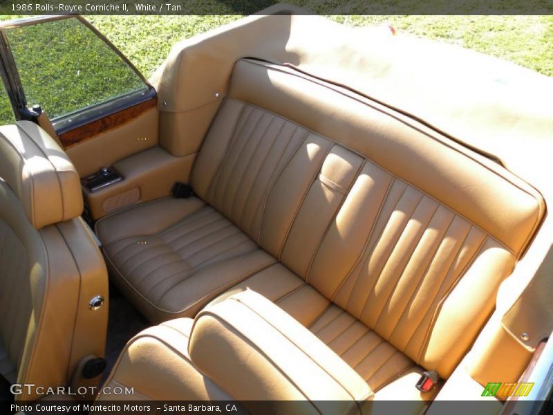 White / Tan 1986 Rolls-Royce Corniche II